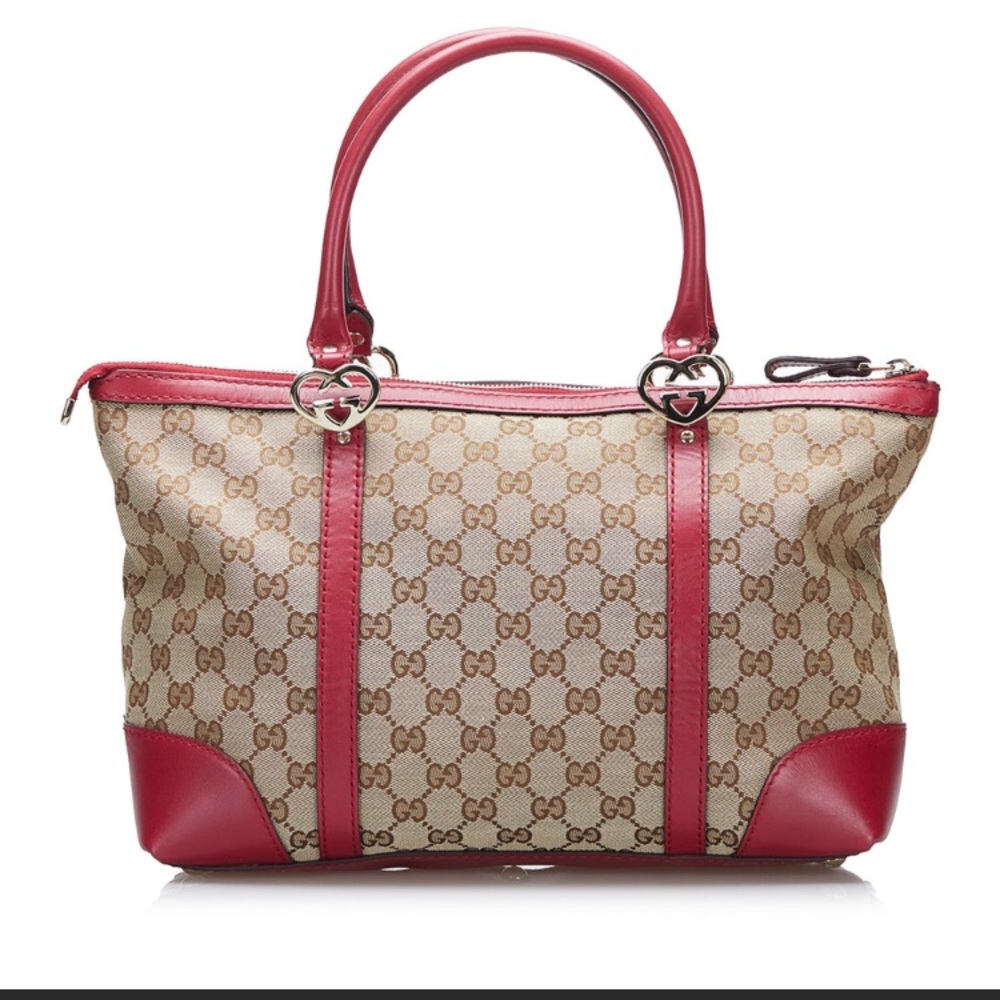 Authentic GUCCI GG Lovely Tote/Handbag
